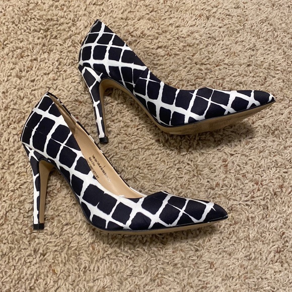 Adam Lippes for Target black white heels 9 - Picture 2 of 7
